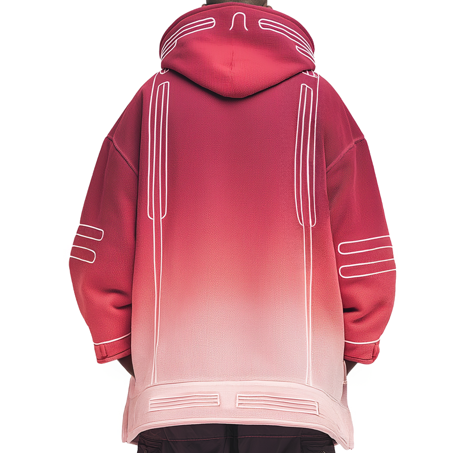 BULKY Hooded coat