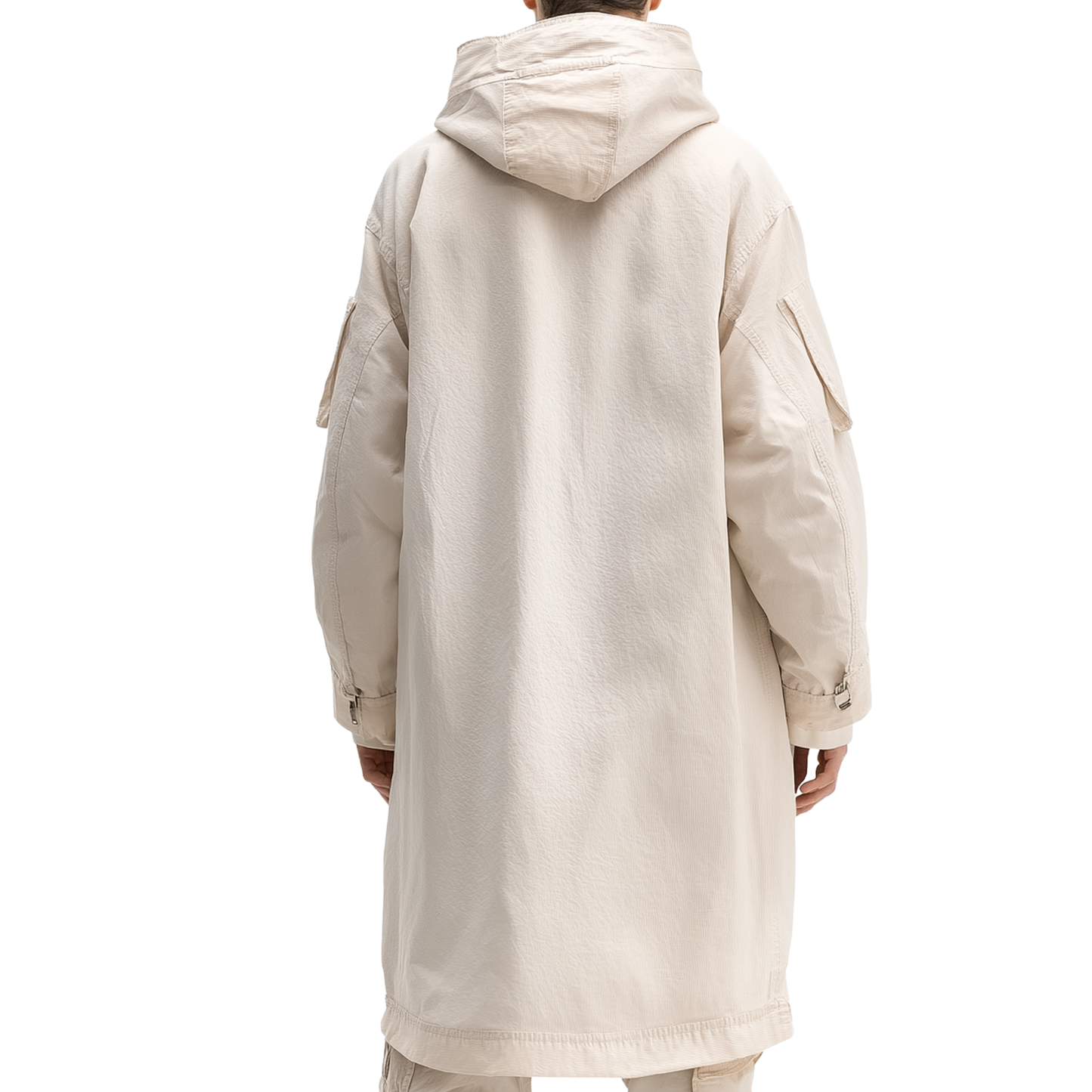 CREW Hooded coat