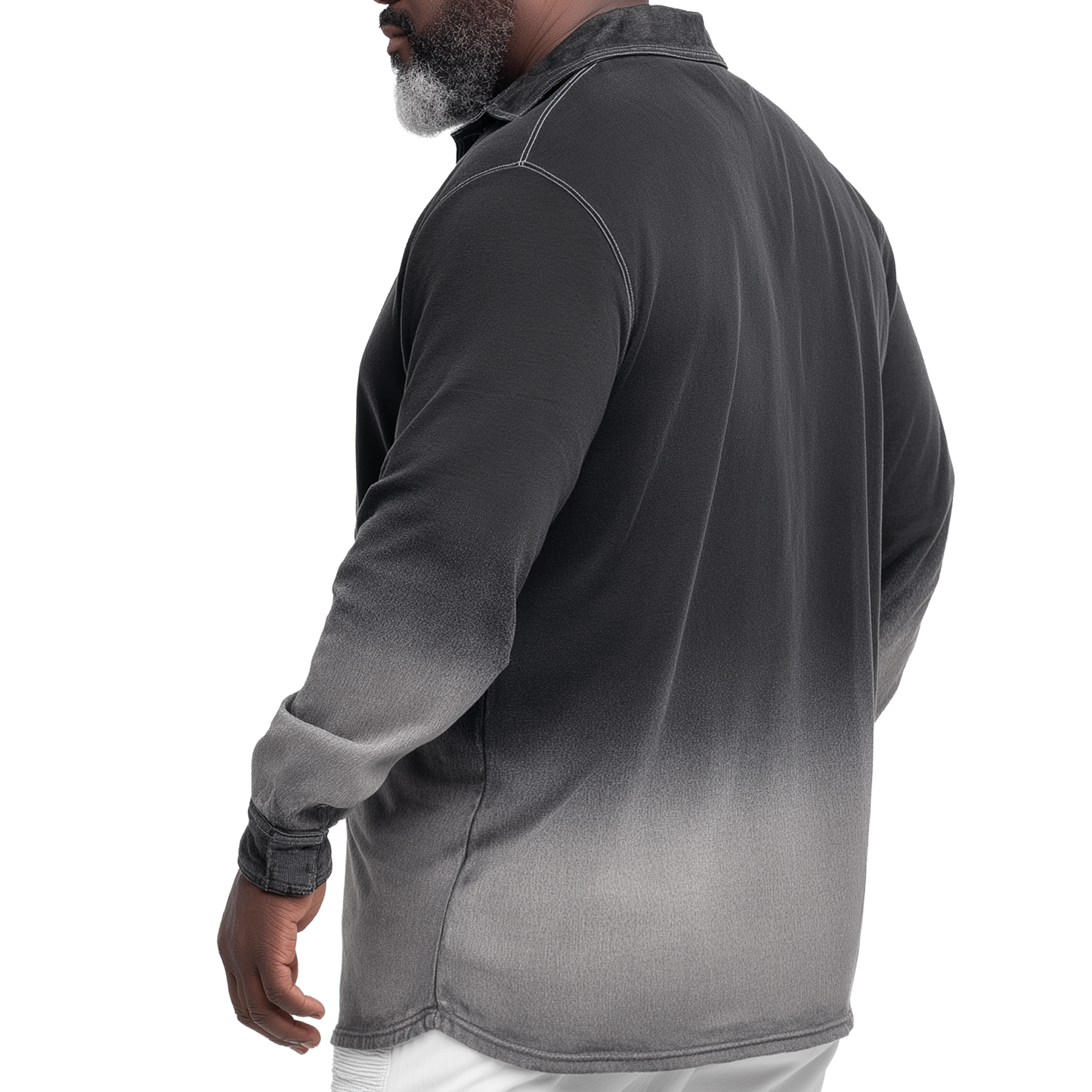 MATURE Long Sleeve Polo shirt