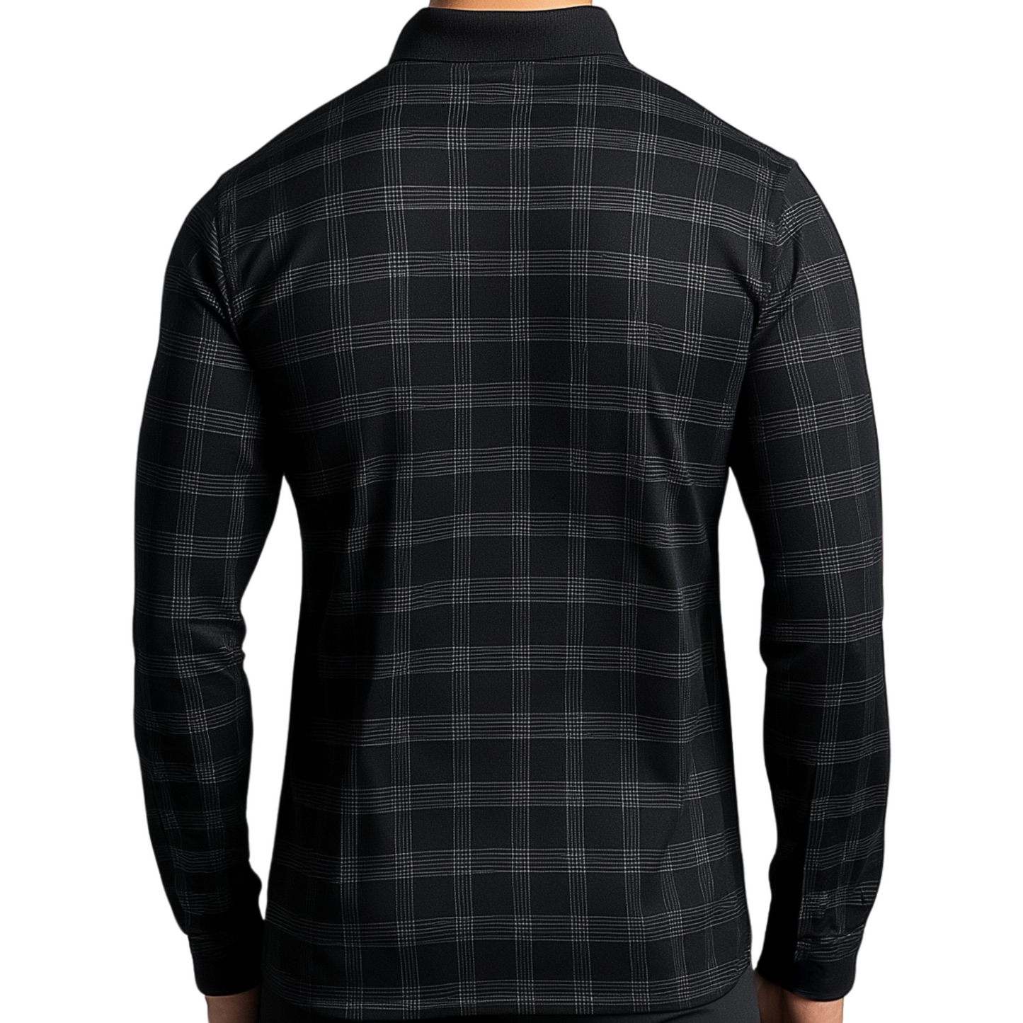 BLACK TIE ATTIRE Long sleeve Polo shirt