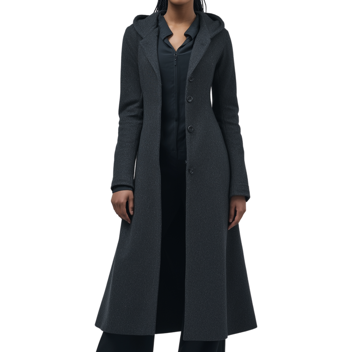 SONDHEIM Hooded coat