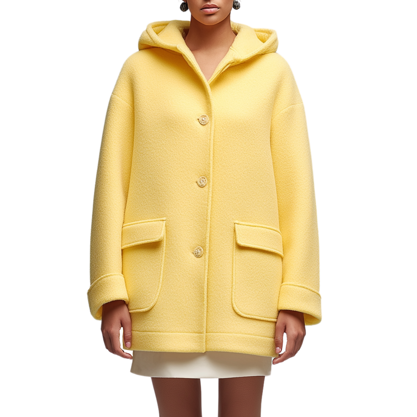 SURREPTITIOUS Hooded coat