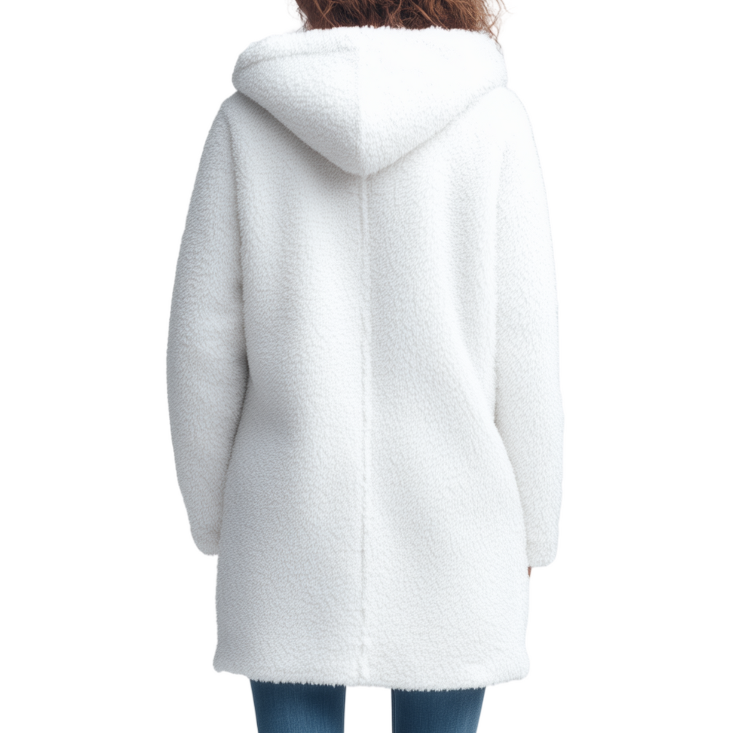 WHITE-TIE Hooded coat