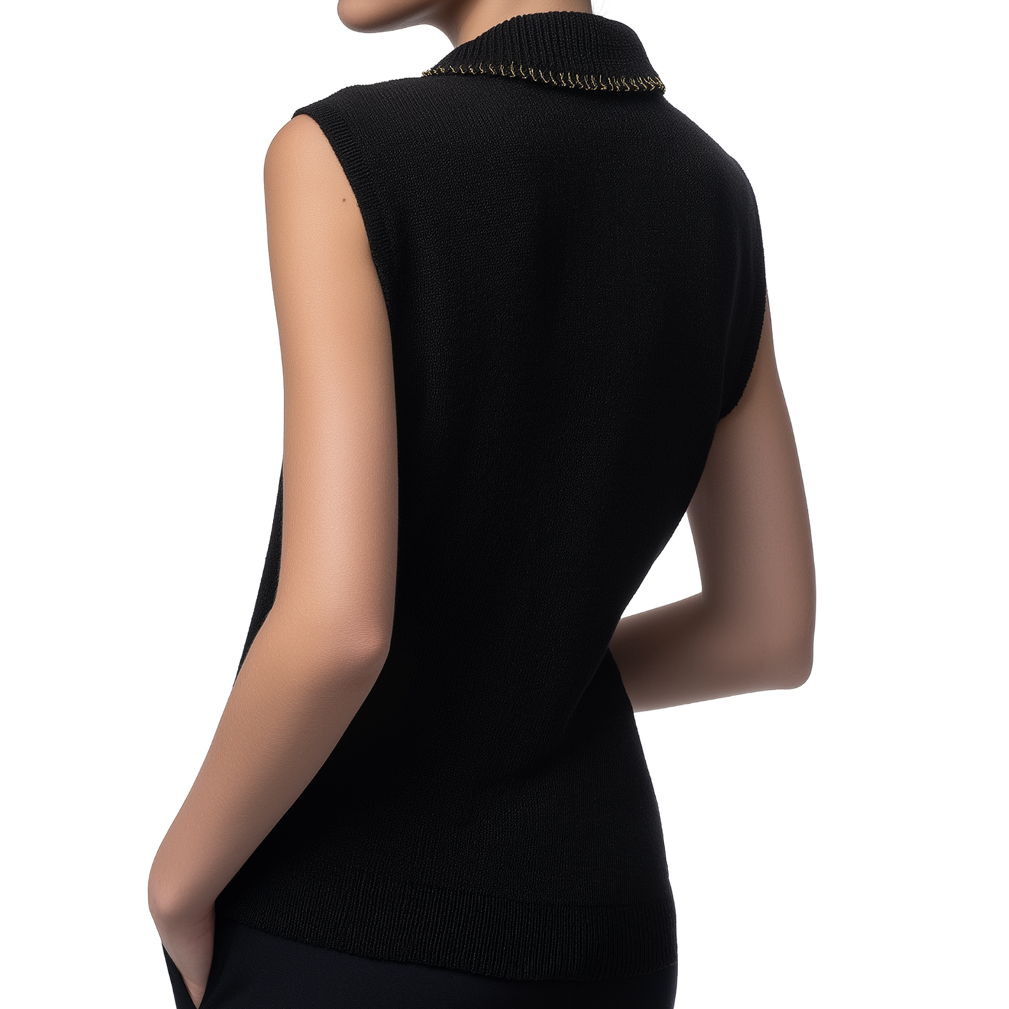 DAME Sleeveless Sweater