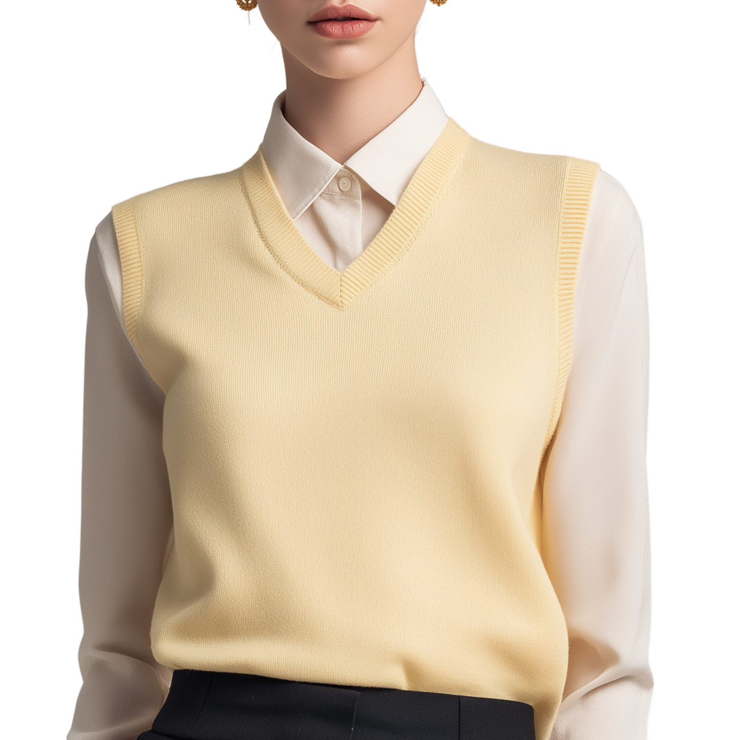 SURREPTITIOUS Sleeveless Sweater