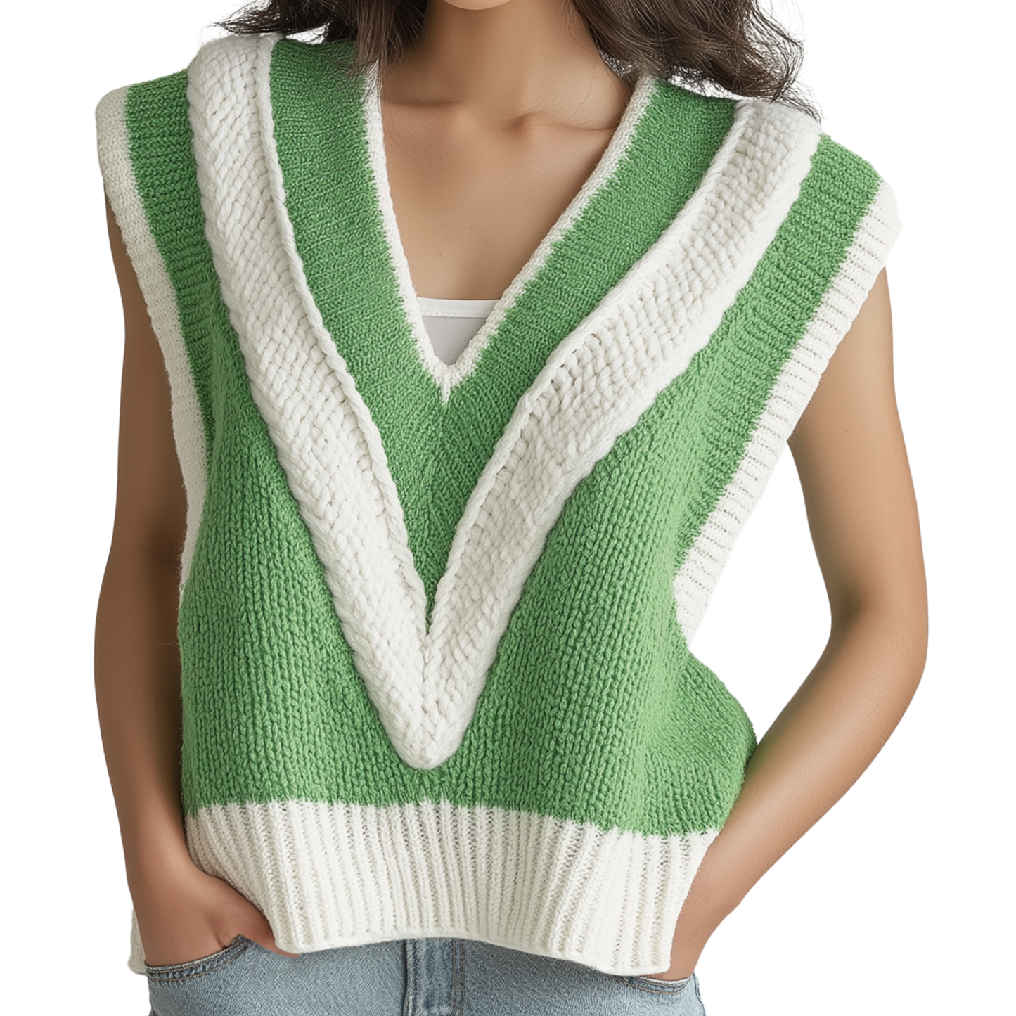 CHANCE Sleeveless Sweater