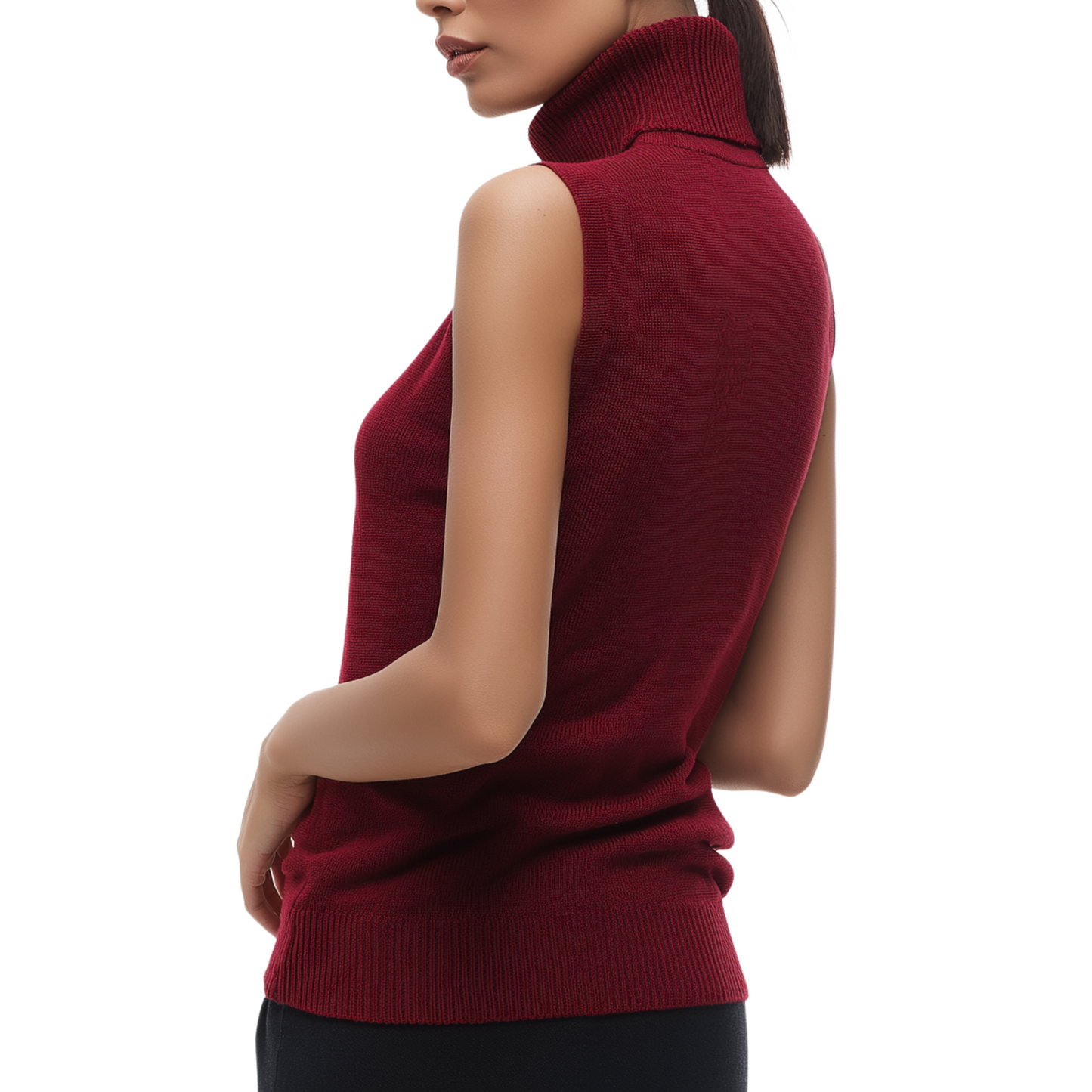 Contemporary Sleeveless Sweater