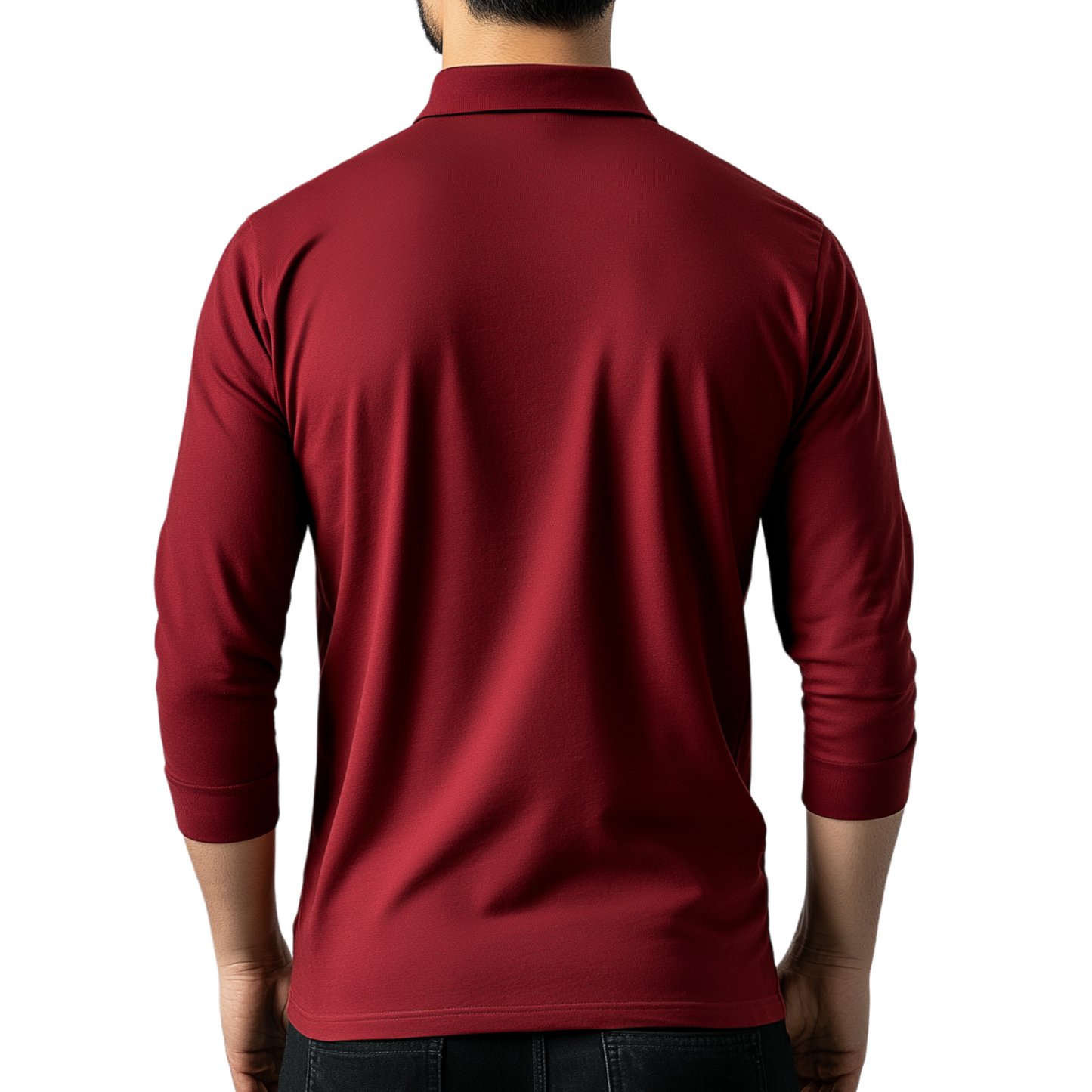 GENTS Long sleeve Polo shirt