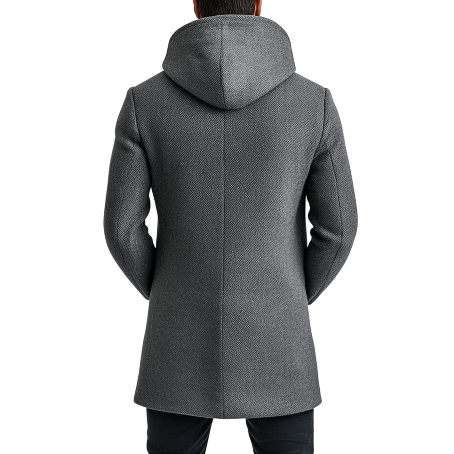 Gents hooded coat