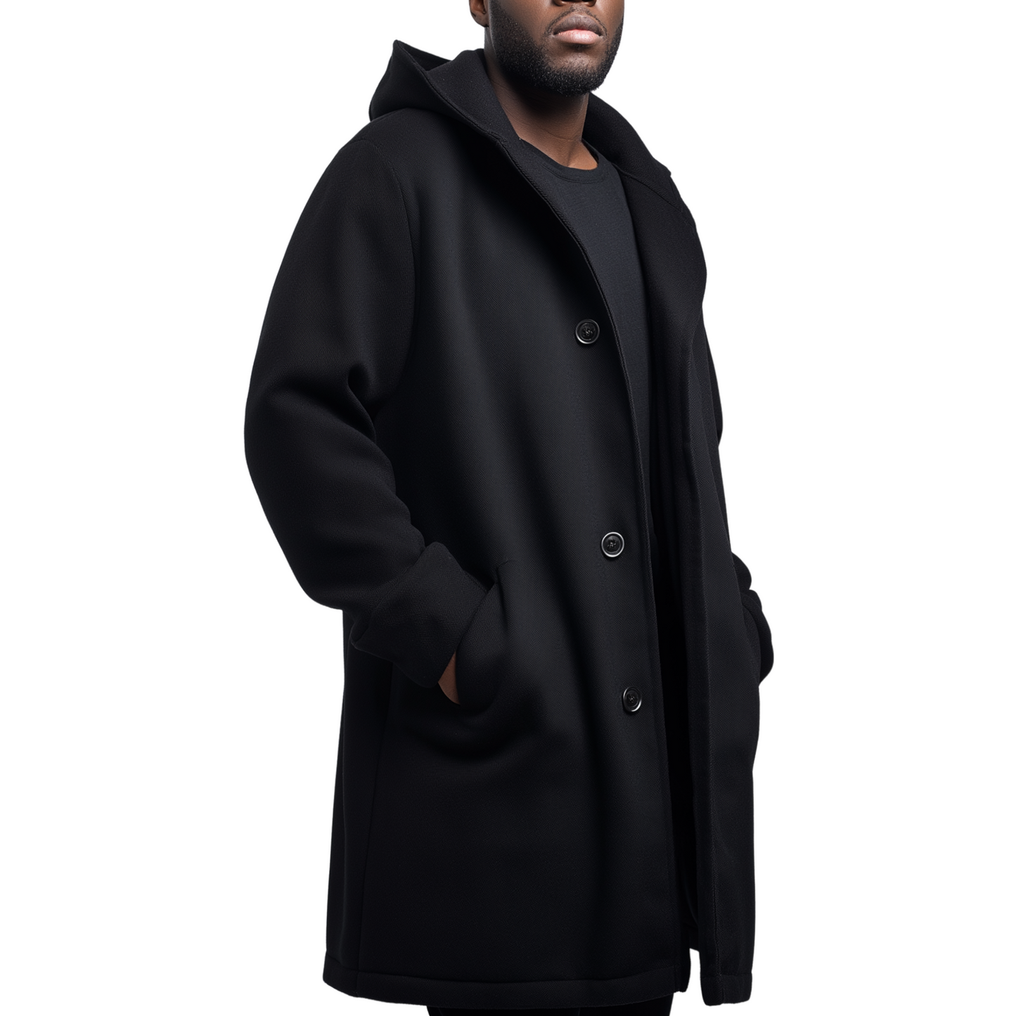 DOMINANT Hooded coat