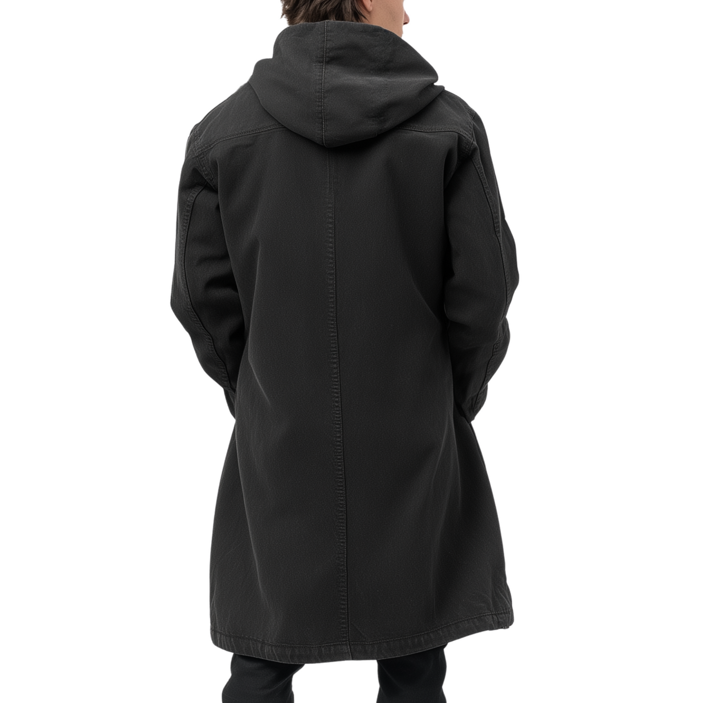 SHARP Hooded coat
