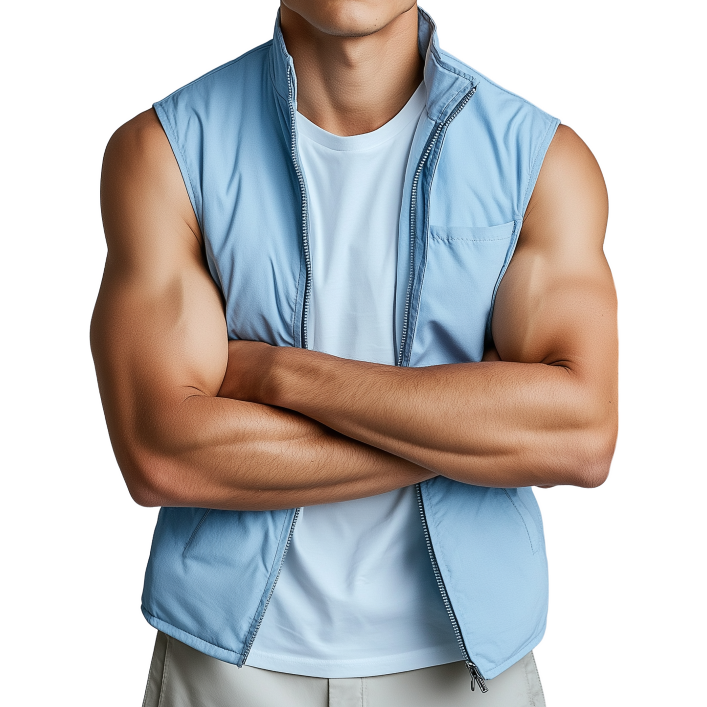 PASTIMES Sleeveless jacket