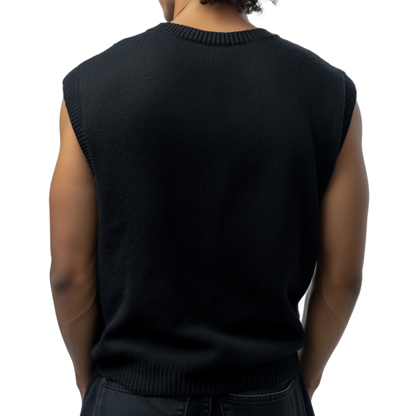 SHARP Sleeveless Sweater
