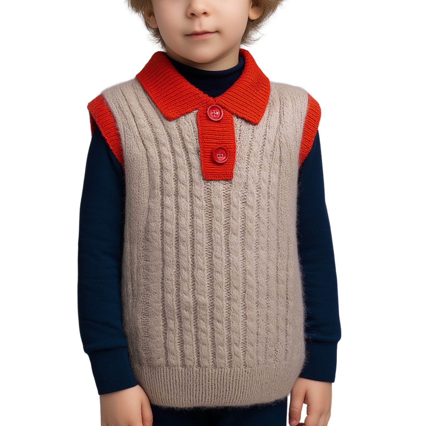 PARADISE Sleeveless Sweater