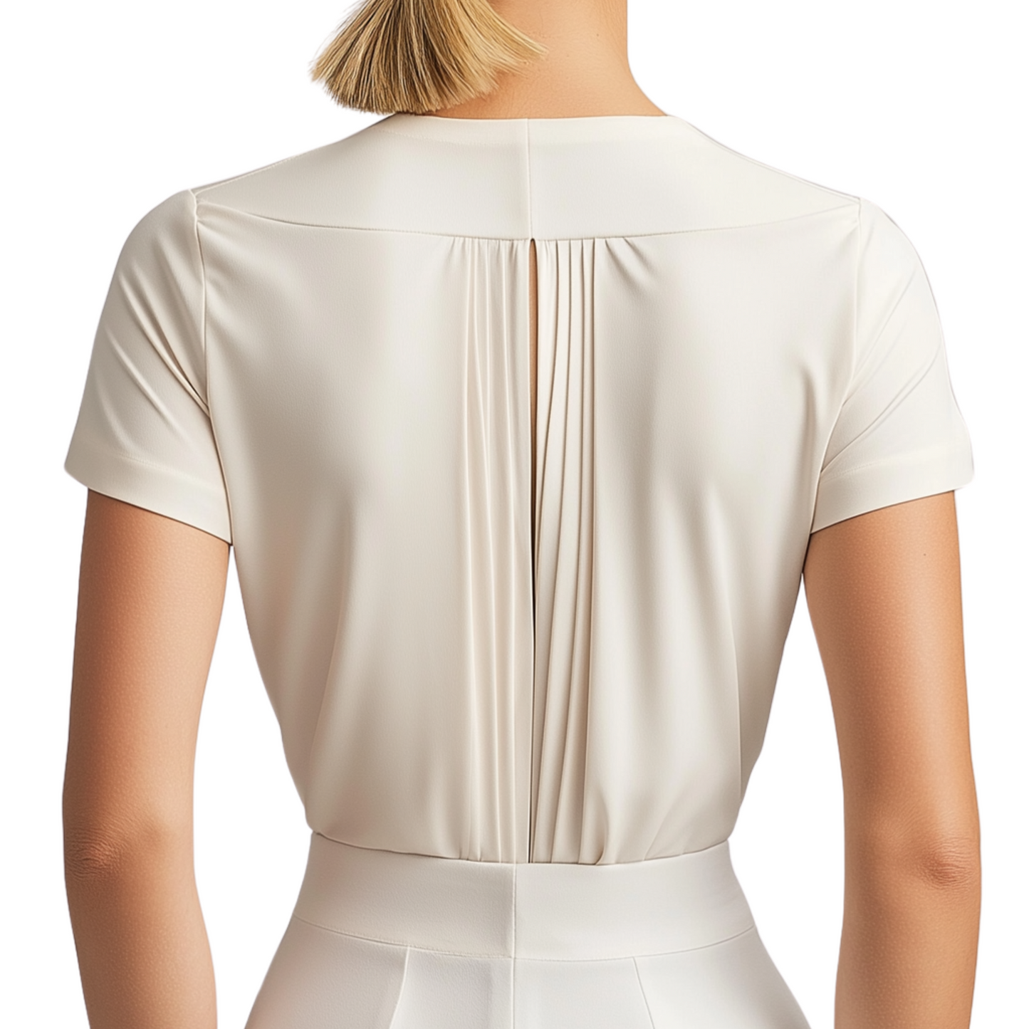 DISCRETE Short-sleeve blouse