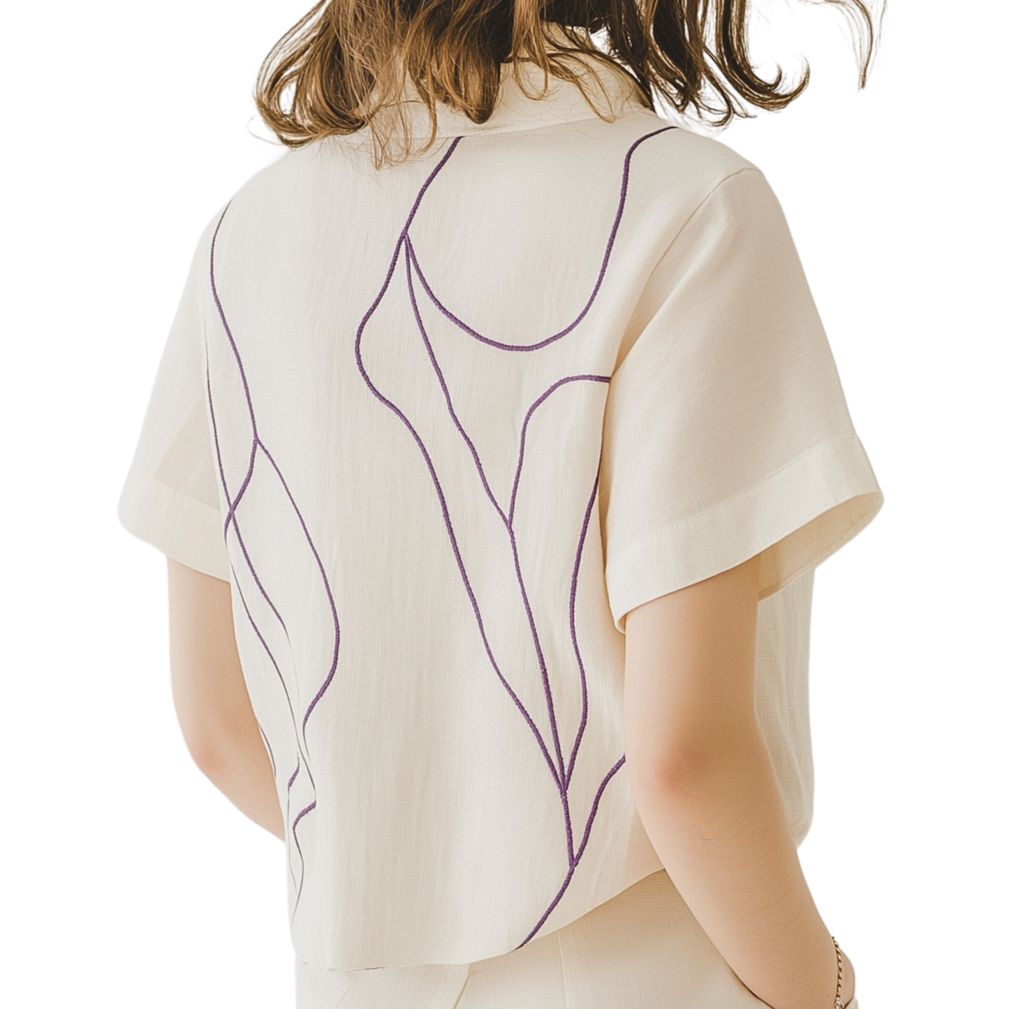 EXOTERIC Short-sleeve blouse