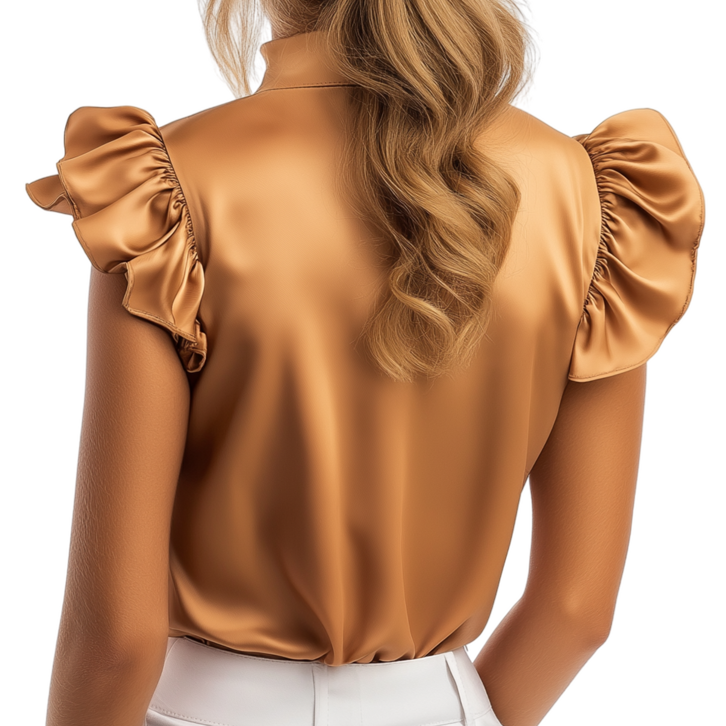 MAGNIFICENCE Short-sleeve blouse