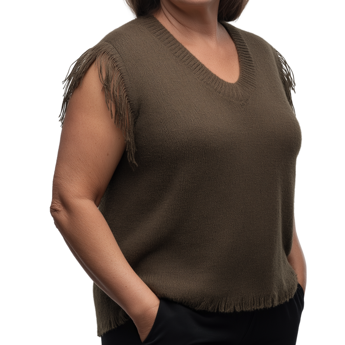 BELLA Sleeveless Sweater