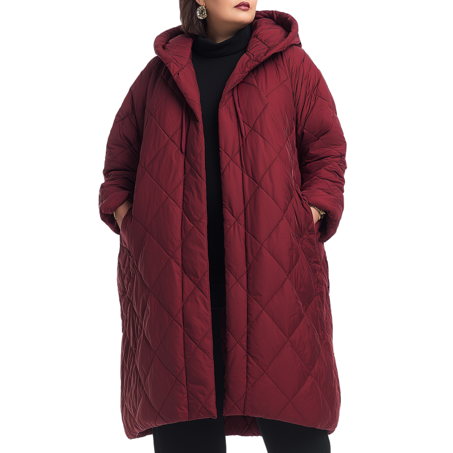 RESPECTABLE Hooded coat
