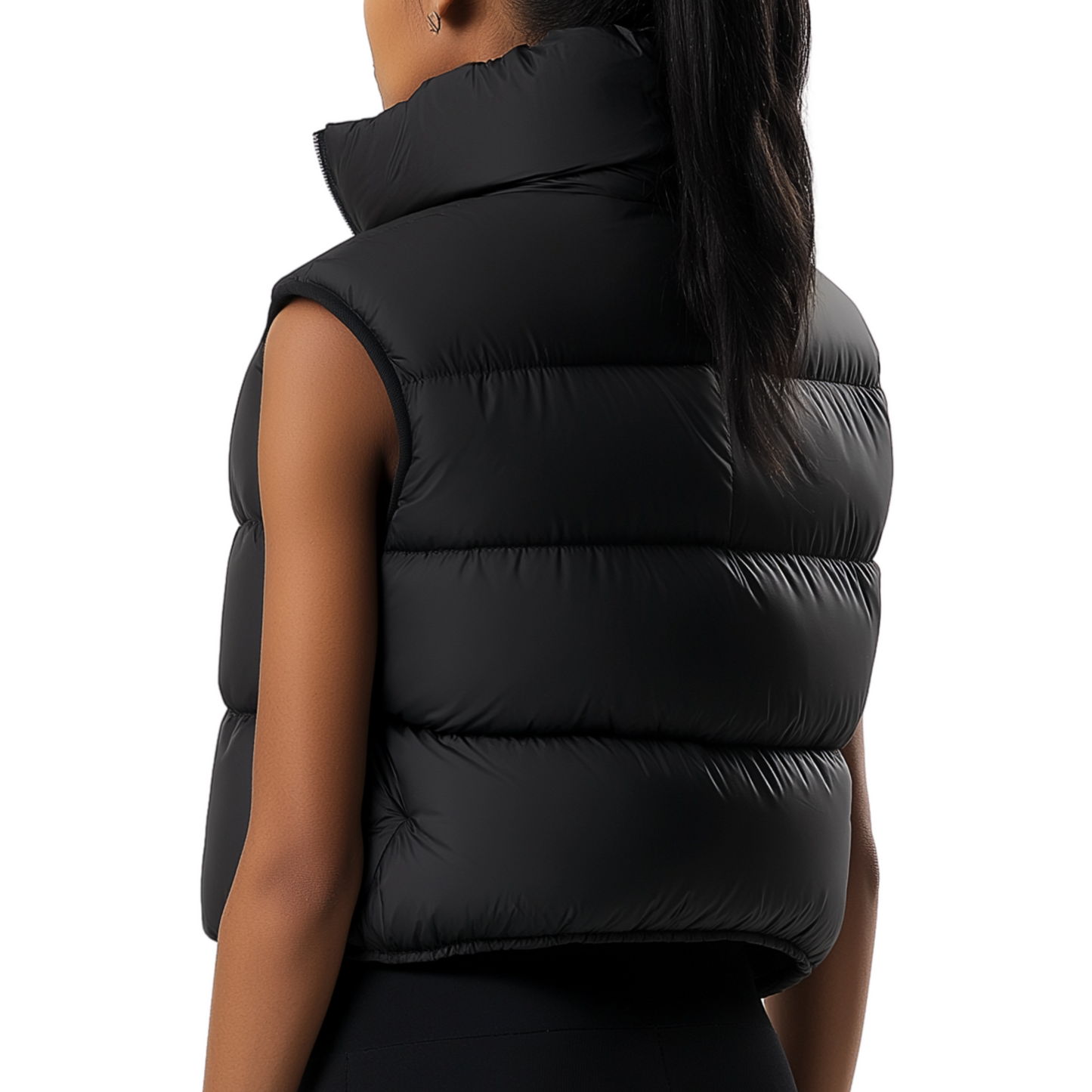 AEROBICS Sleeveless puffer jacket