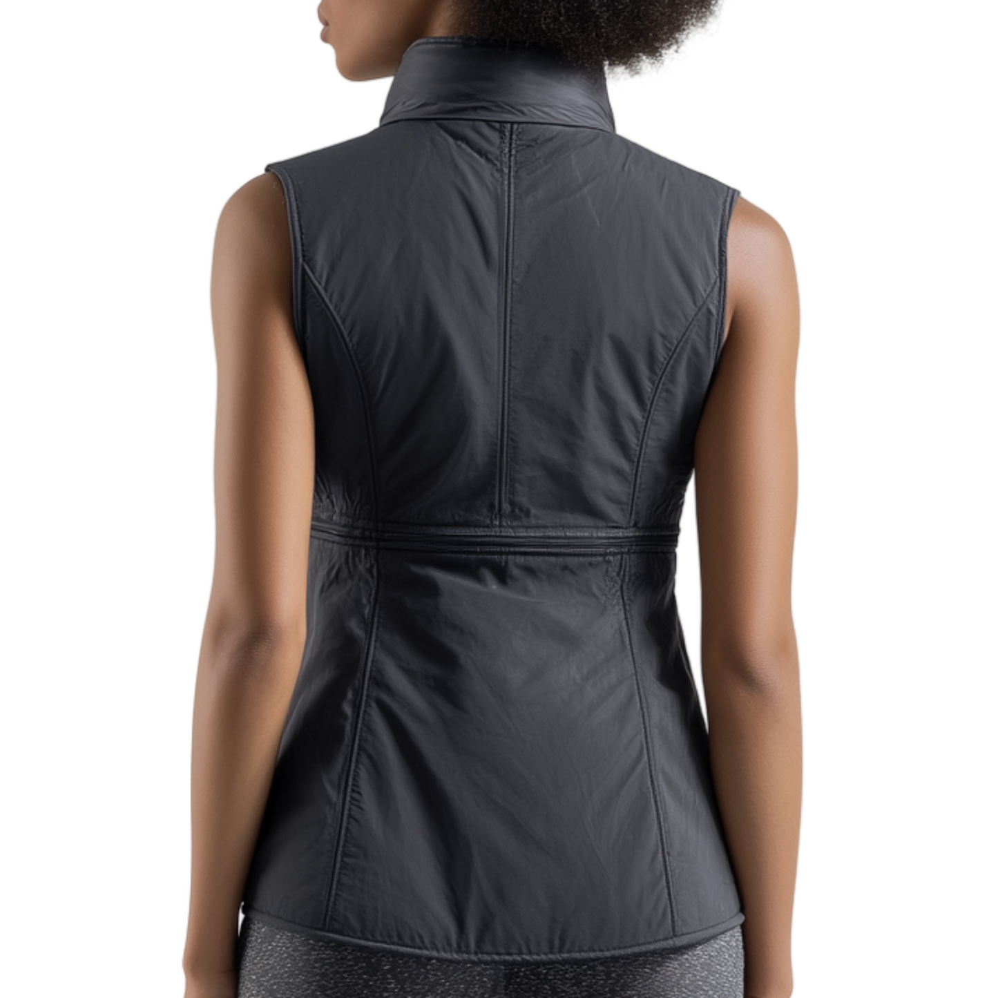 MUTANT Sleeveless puffer jacket