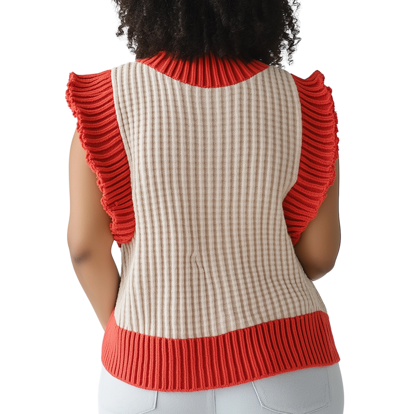 AMPLE Sleeveless Sweater