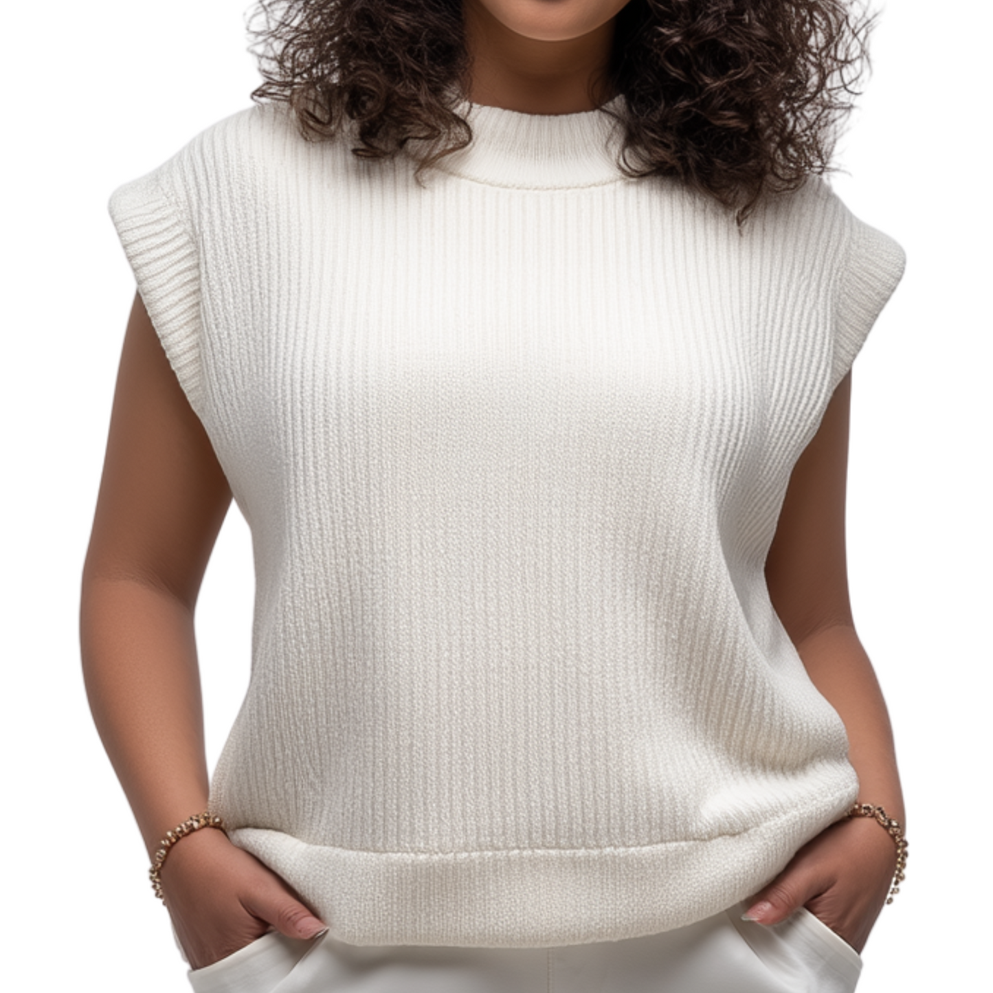 PROMINENT Sleeveless Sweater