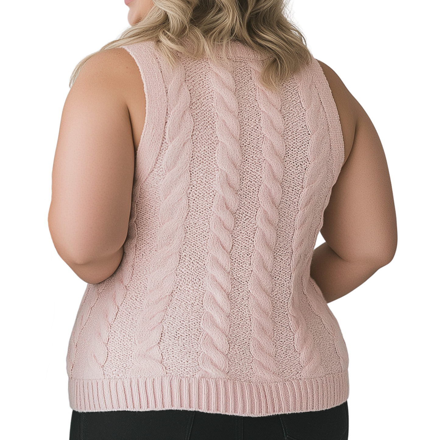 ROUNDED Sleeveless Sweater
