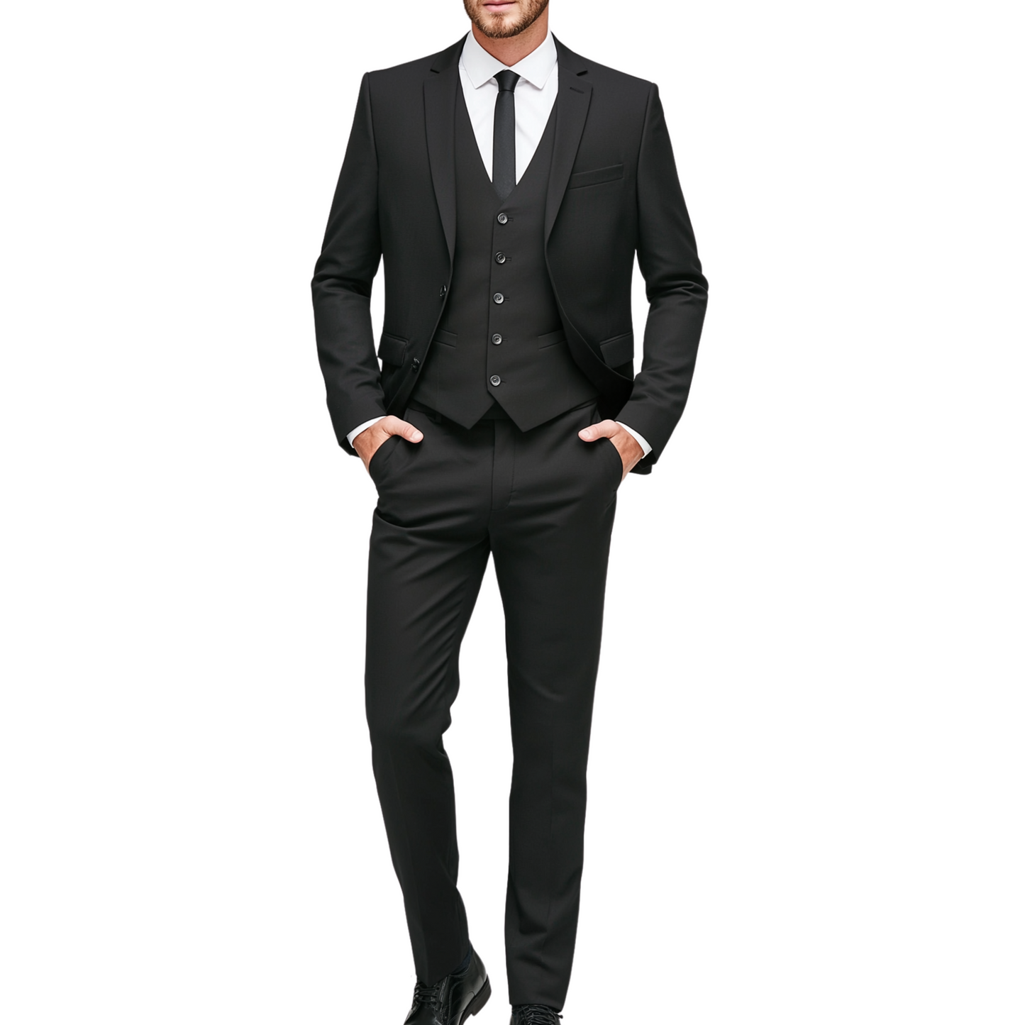 BLACK TIE ATTIRE 3-Piece Suit