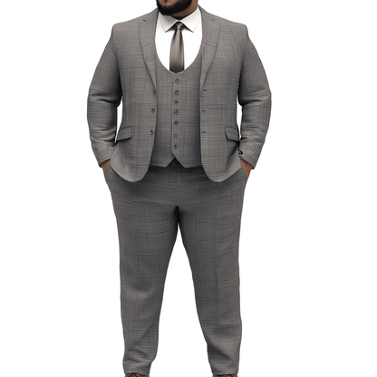 EXTENDED FIT 3-piece suit