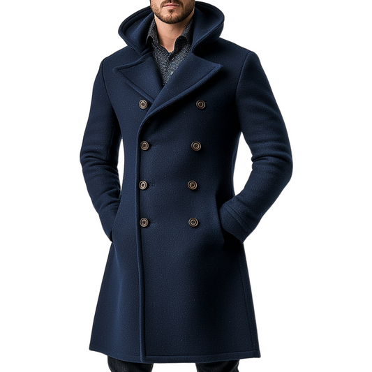 EVENING SUIT Hooded coat