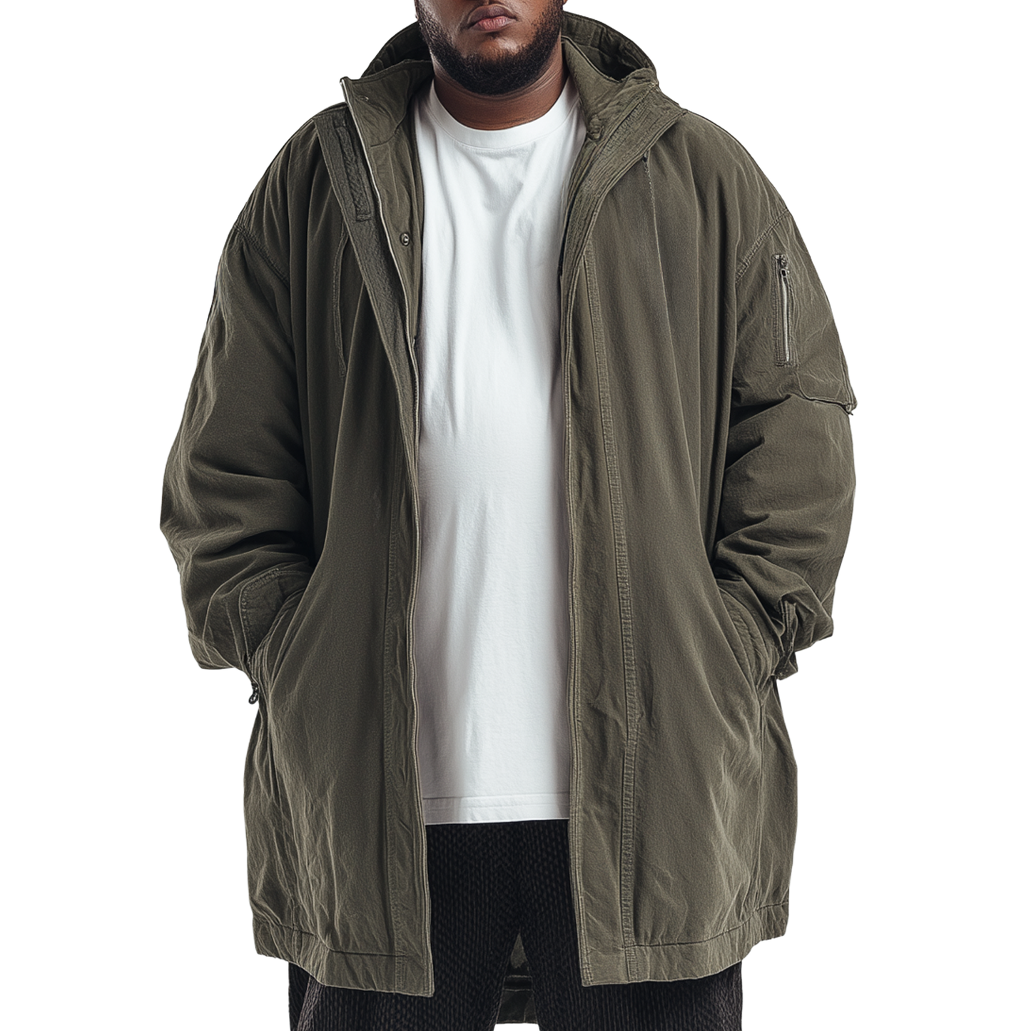 HEFTY Hooded coat