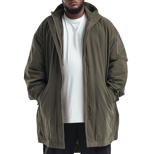 HEFTY Hooded coat