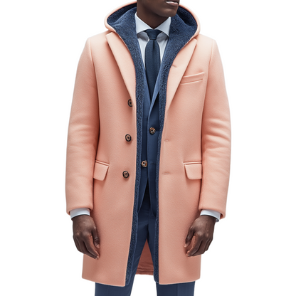 HIDDEN Hooded coat