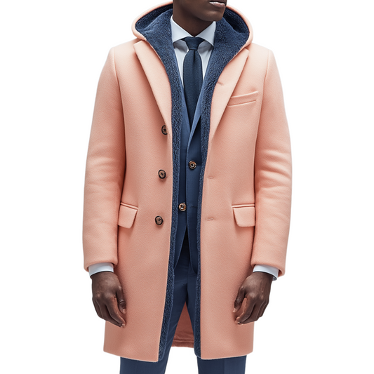 HIDDEN Hooded coat