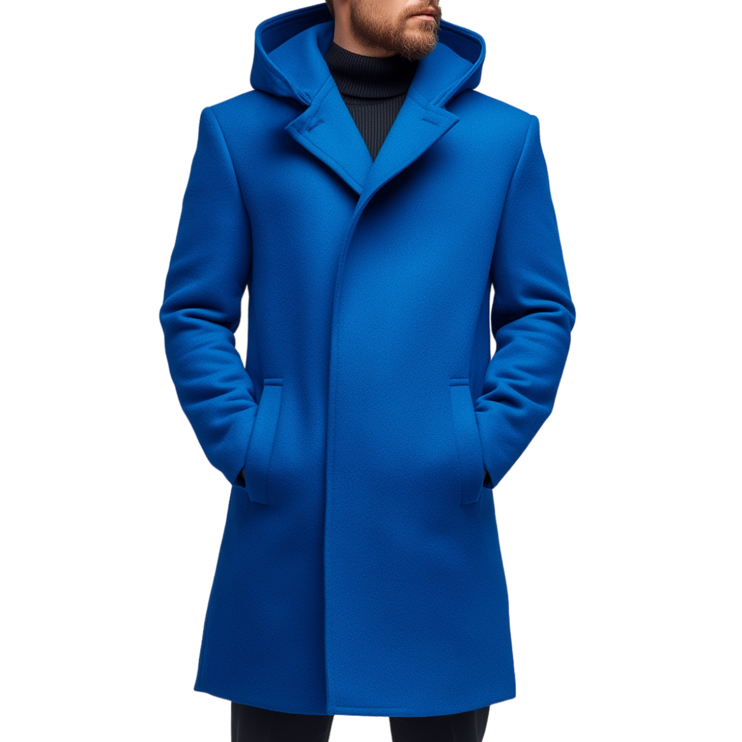 IN STYLE Hooded coat