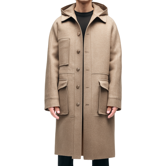 JUNTO Hooded coat