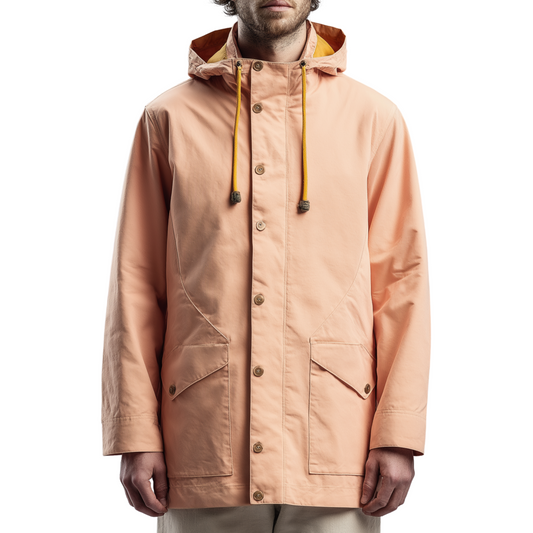 SOUP AND FISH Hooded coat