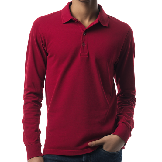 OUTER Long Sleeve Polo