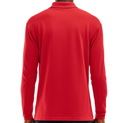 OUTMOST Long Sleeve Polo shirt