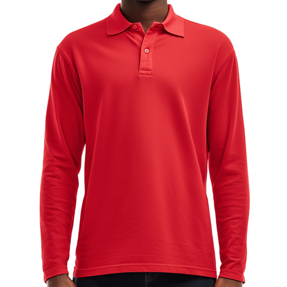 OUTMOST Long Sleeve Polo shirt