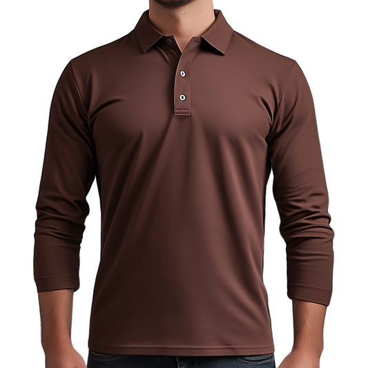 ARENA Long sleeve Polo shirt