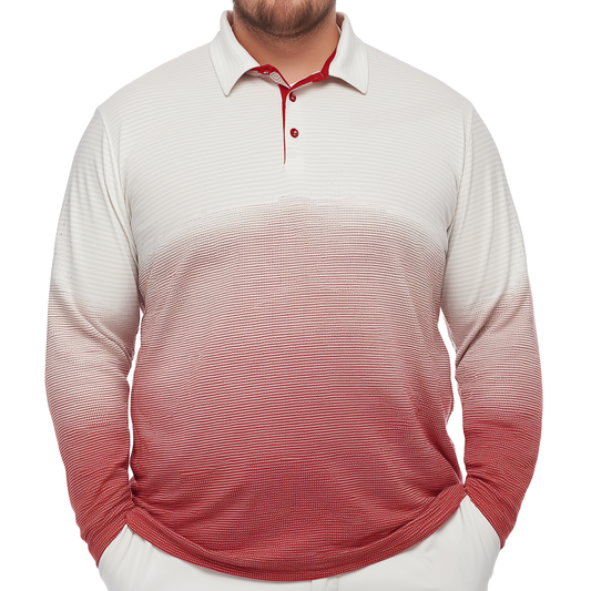 BULKY Long Sleeve Polo shirt
