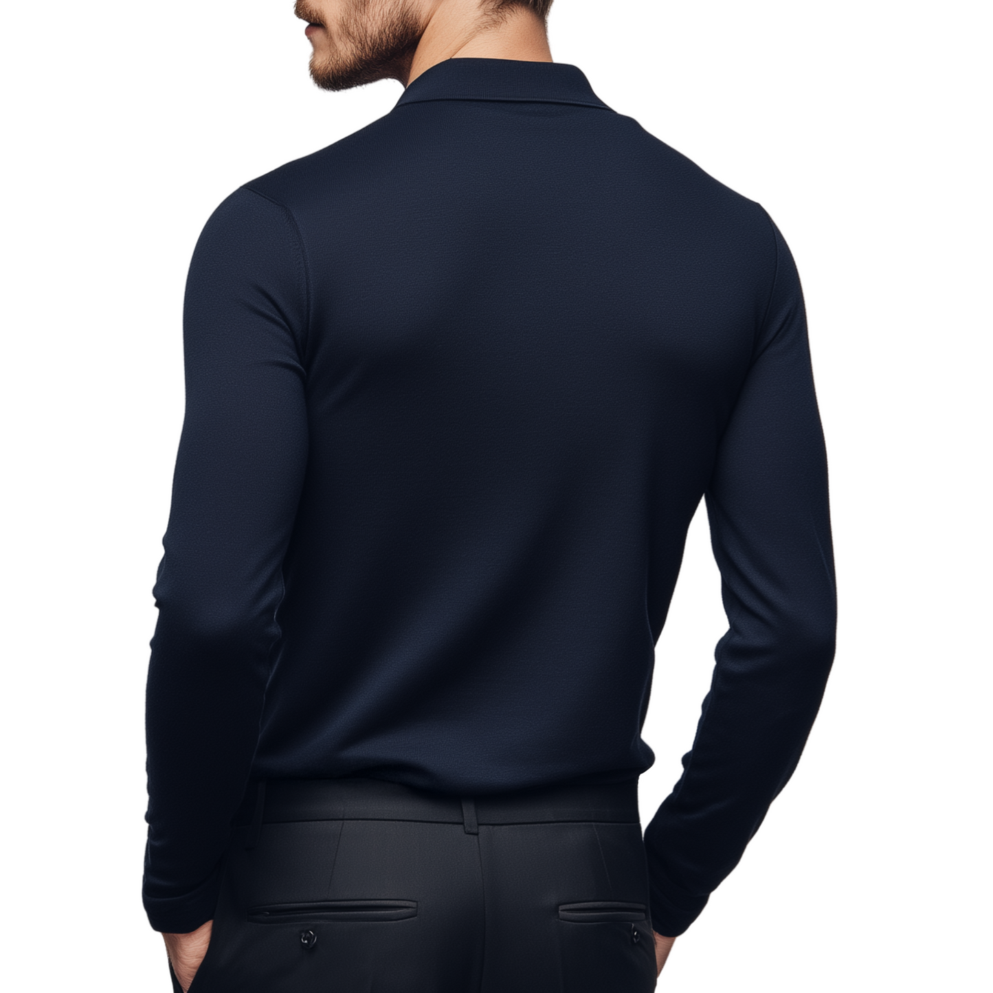 COVERT Long Sleeve Polo shirt