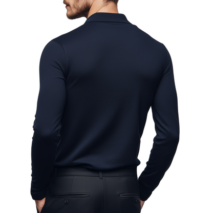 COVERT Long Sleeve Polo shirt