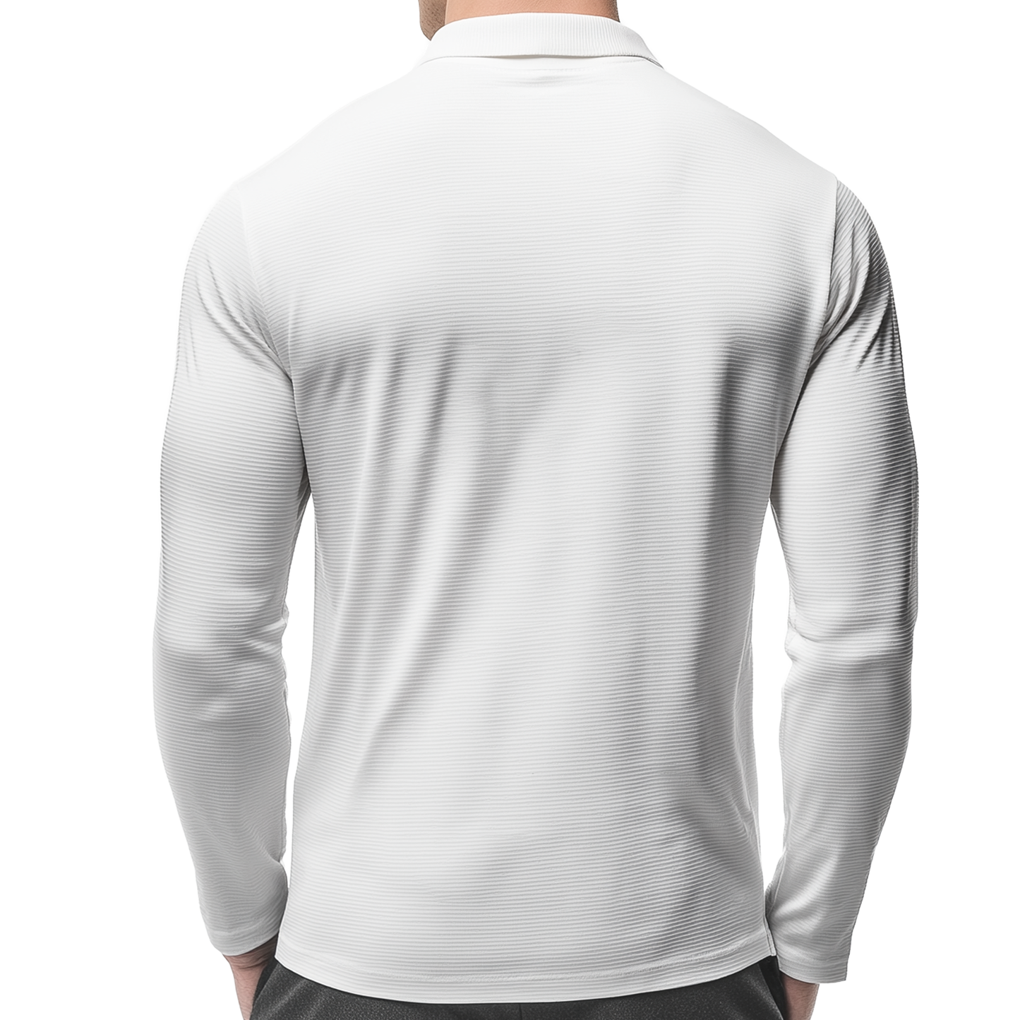 CREW Long sleeve Polo shirt