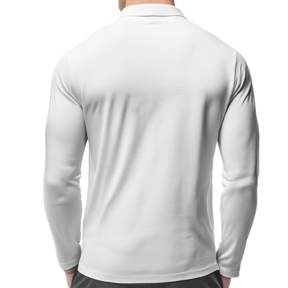 CREW Long sleeve Polo shirt