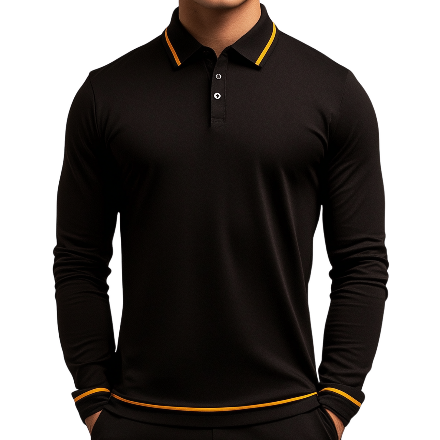 DON JUAN Long Sleeve Polo shirt
