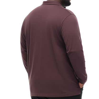 EXTENDED FIT Long Sleeve Polo shirt