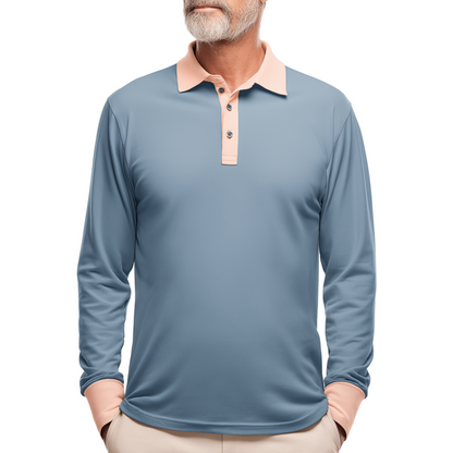 HIDDEN Long Sleeve Polo shirt